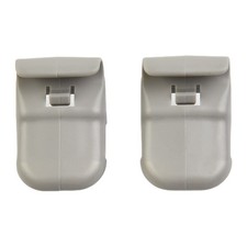 2 Pezzi per Auto Grigio Clip