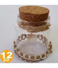 Bomboniera Ampolla Vetro Tappo