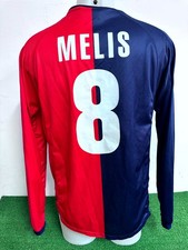 MAGLIA CAGLIARI MELIS MATCH WORN INDOSSATA SHIRT JERSEY CAMISETA 2001/2002 COA