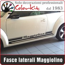 Fasce laterali nero opaco, per VW New Beetle Maggiolino - By Colorkit 001558