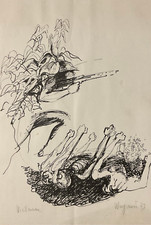 GUERRA IN VIETNAM Litografia