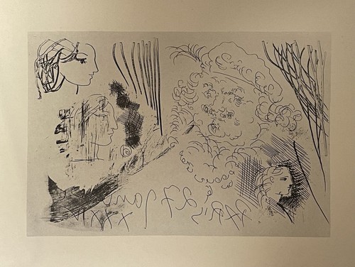 Litografia offset picasso - litografia,