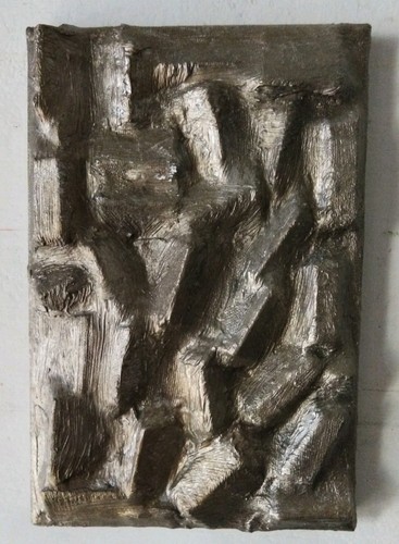 Scultura quadro materico - scultura,