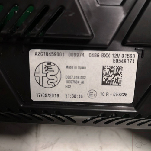 Quadro strumenti compl alfa - quadro,