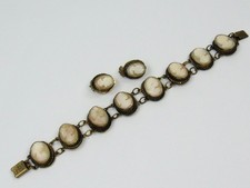 Set orecchini bracciale e clip