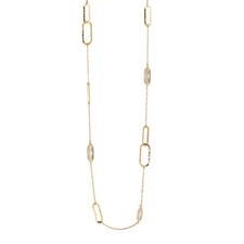 Collana lunga 90 donna acciaio
