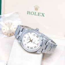Rolex 34mm Custom White Roman