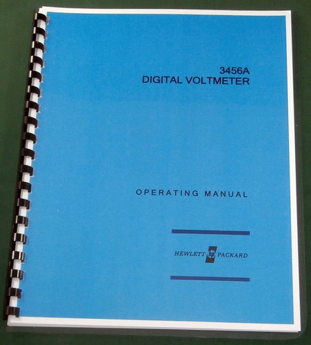 3456a manuale uso - manuale, di