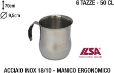 Lattiera in Acciaio Inox 18/10