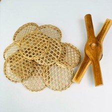 Tramoggia a corda in legno