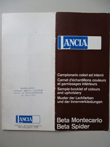 Lancia beta montecarlo - lancia,