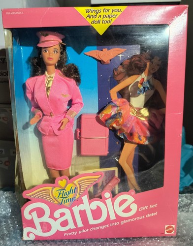 Barbie flight time - time, hispanic