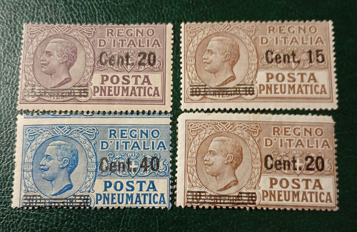 1924 posta pneumatica - posta,