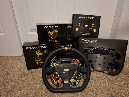 Fanatec podium steering wheel - steering,