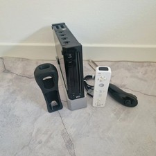 Console Nintendo Wii Nera Retro GameCube + Controller, Cover, Nunchuck e Cavi