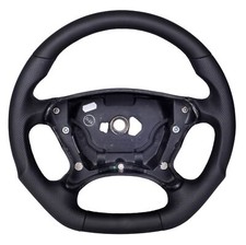 Volante in pelle adatto a Mercedes Classe CLK W209 Tuning 90-686
