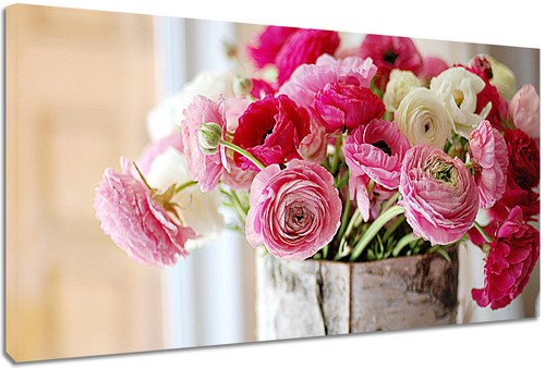 Quadro moderno fiori peonie - fiori,