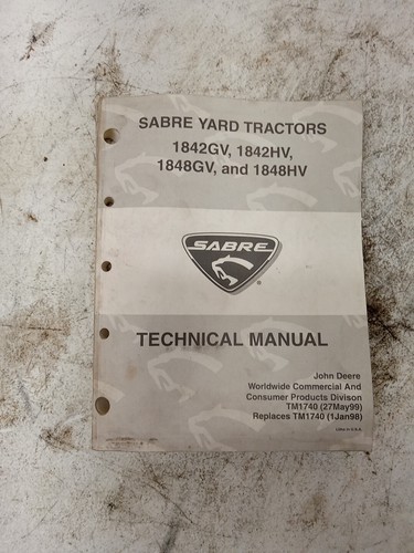 Tm1740 john deere sabre - deere,