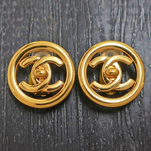 Orecchini chanel placcati oro - orecchini,