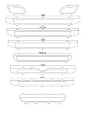 9-teilig Grill Acciaio Inox