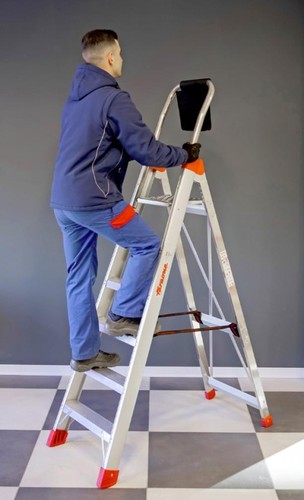 Scala professionale forbice - scala, a