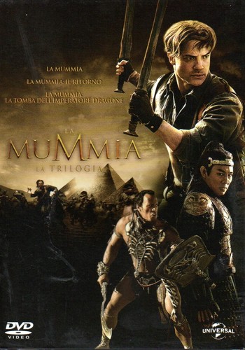 Mummia trilogia dvd - mummia,