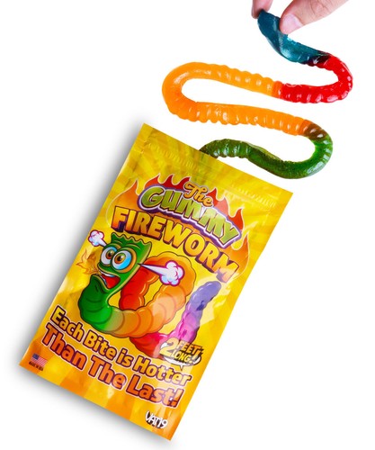 The gummy fireworm - the,