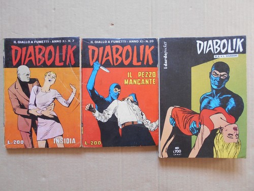 Lotto diabolik anno xi - xi, n