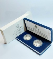 San Marino dittico argento