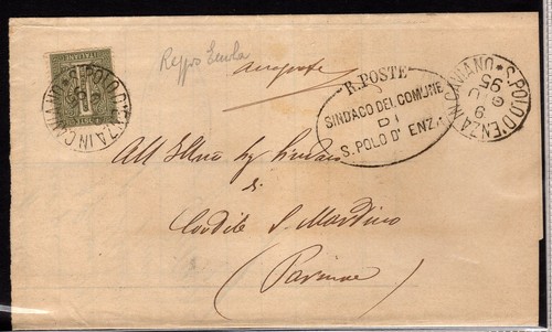 Storia postale cifra c - 1,