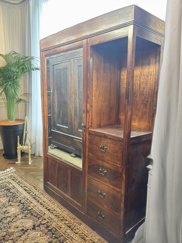 Armadio antico legno - armadio,