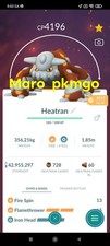 Pokemon Heatran LV50 3 mosse