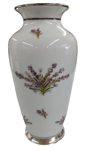 Vaso porcellana bianca base - in,