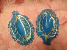 Portasapone in vetro dipinti a