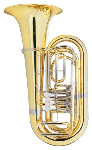 Proffesionale tuba strumento - tuba, a
