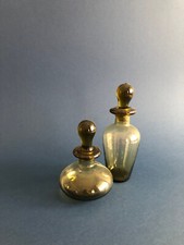  coppia di ampolle in vetro, vintage anni ‘60