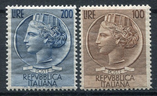 Italia 1954 turrita - italia,