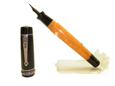 Rare NOS 1996 Italian DELTA COLOSSEUM L.E. Fountain Pen Flexy 18K EF EF-B