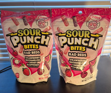 2x Sour Punch Bites RAD REDS