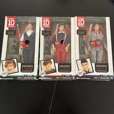 Bambola Hasbro 1D SINGING LOUIS, LIAM E ZAYN nuova necessita di batterie nuove