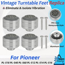 4pc Vintage Turntable Feet For