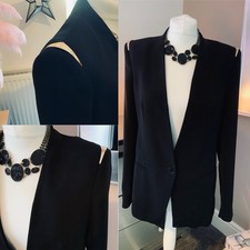 Giacca blazer Zara nera con