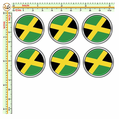 Adesivi targa bandiera jamaica