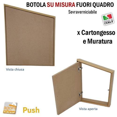Sportello botola misura - su,