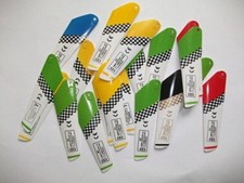 Lotto 19 Pale Per Mini Elicottero Coassiale V-Max - Lunghe 7,6 cm USATE