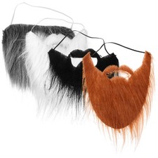  4 Pcs Barba Finta Realistica