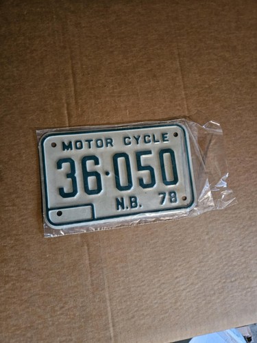 New brunswick motor cycle - new,