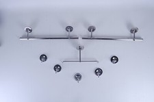 Set bagno design Rapsel? porta salviette appendini in acciaio accessori 