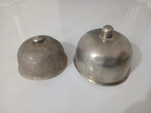 Antica coppia mini - cloche, in