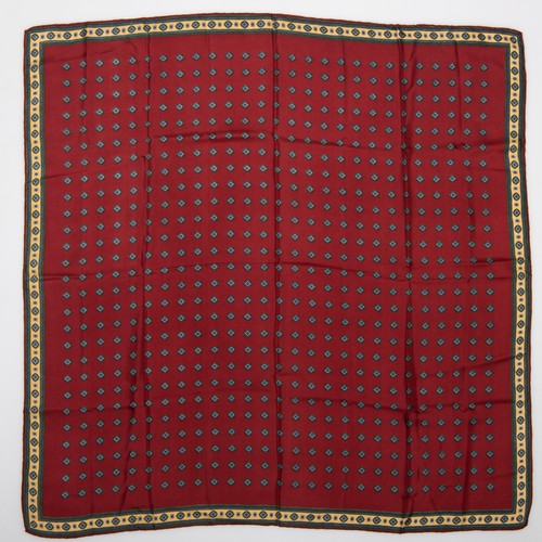Foulard carré vintage - foulard,
